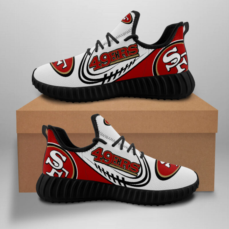 49ers shoes NFL yeezy 49ers NFL Teams custom 49ers shoes Trend 49ers yeezys