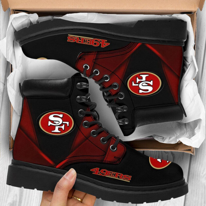 Sportswearmerch San Francisco 49ers NFL Classic Boots For Fan - Sportswearmerch