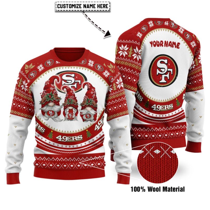 Sportswearmerch San Francisco 49ers NFL Ugly Sweater For Fan - Sportswearmerch