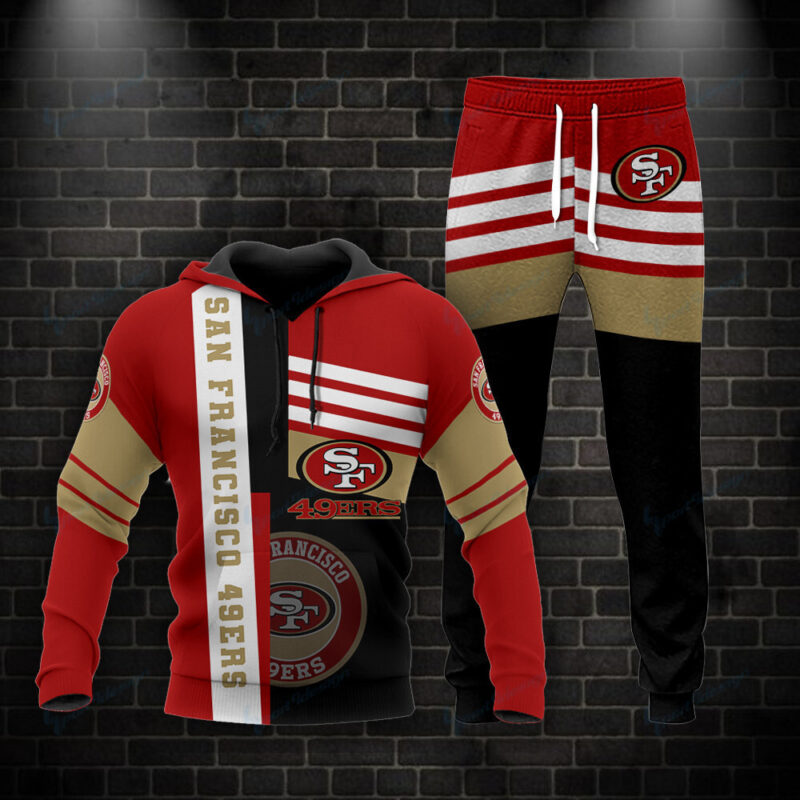 Sportswearmerch San Francisco 49ers NFL Hoodie | Jogger For Fan - Sportswearmerch