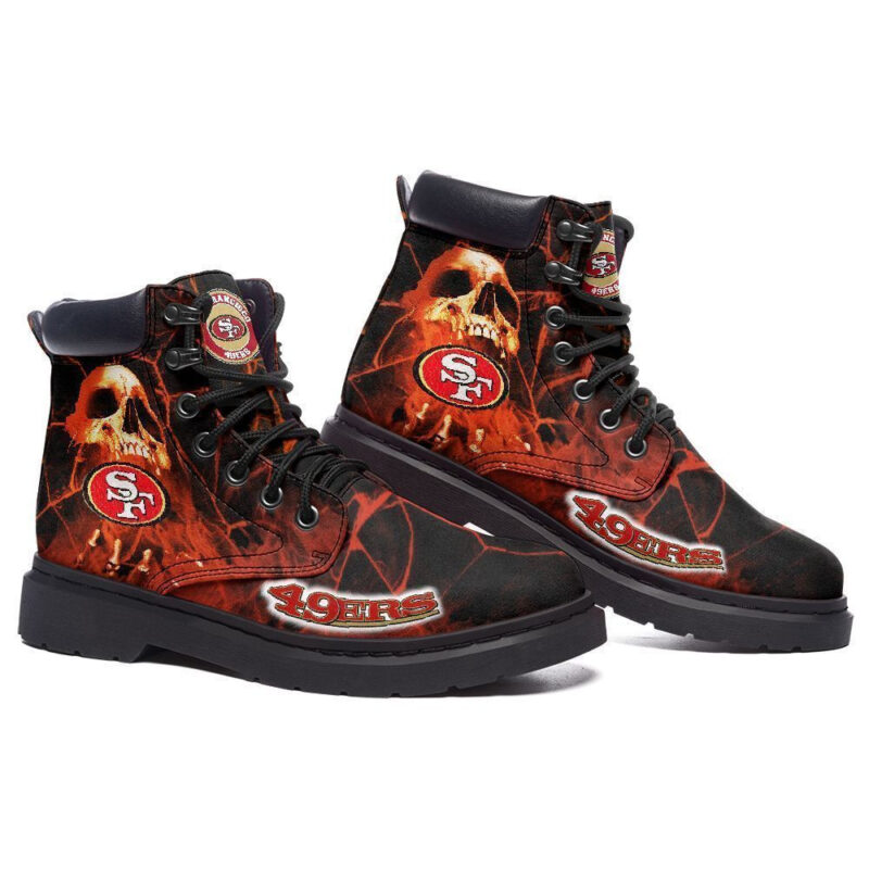 Sportswearmerch San Francisco 49ers NFL Classic Boots For Fan - Sportswearmerch