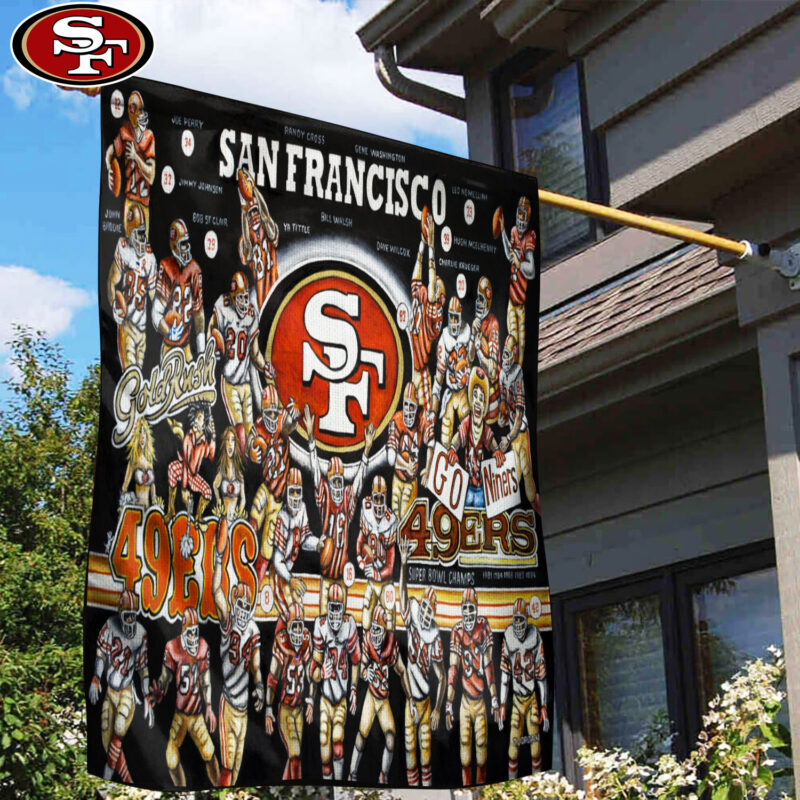 SF 49Ers NFL New Flags Gifts For Fan - Sportswearmerch