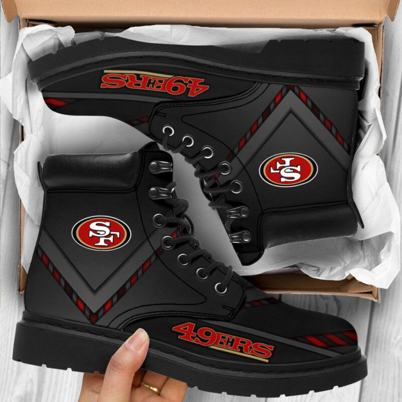 Sportswearmerch San Francisco 49ers NFL Classic Boots For Fan - Sportswearmerch