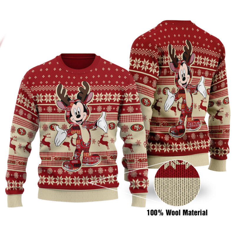 Sportswearmerch San Francisco 49ers NFL Ugly Sweater For Fan - Sportswearmerch