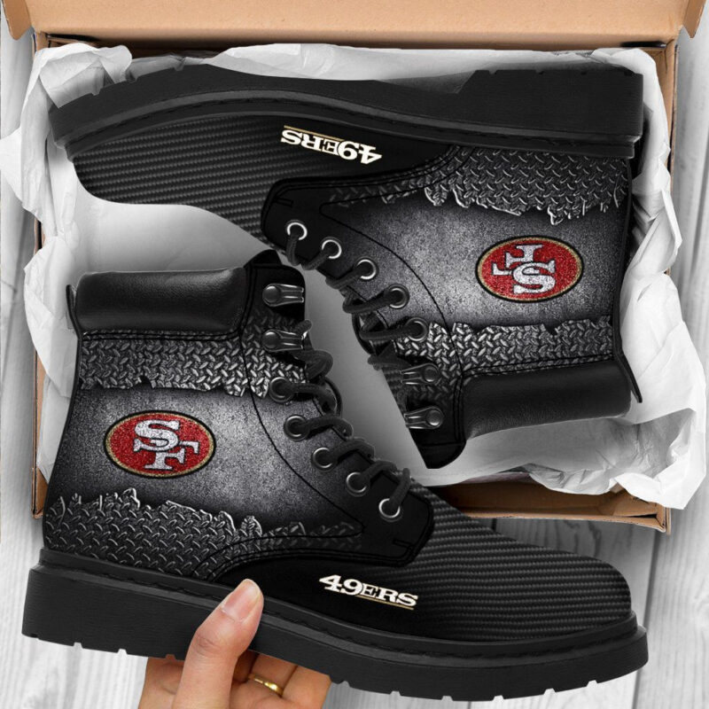 Sportswearmerch San Francisco 49ers NFL Classic Boots For Fan - Sportswearmerch