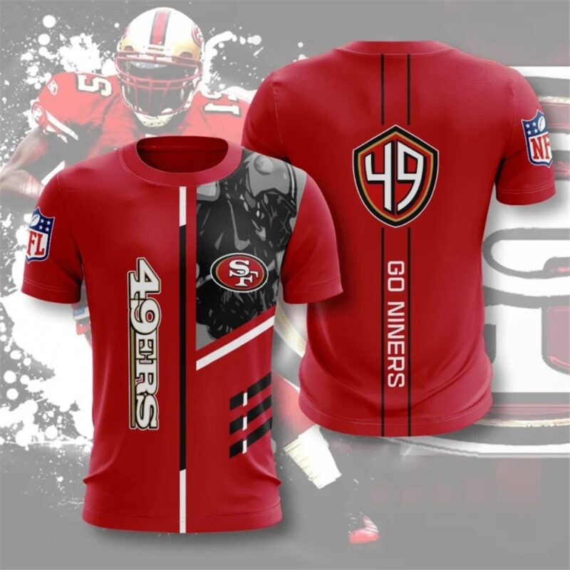 San Francisco 49ers 3D Shirt Print For Cool Fans