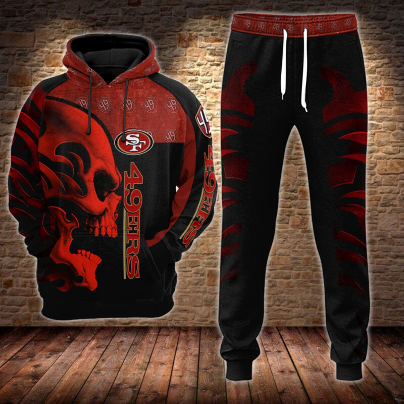 Sportswearmerch San Francisco 49ers NFL Joggers/ Hoodie For Fan - Sportswearmerch