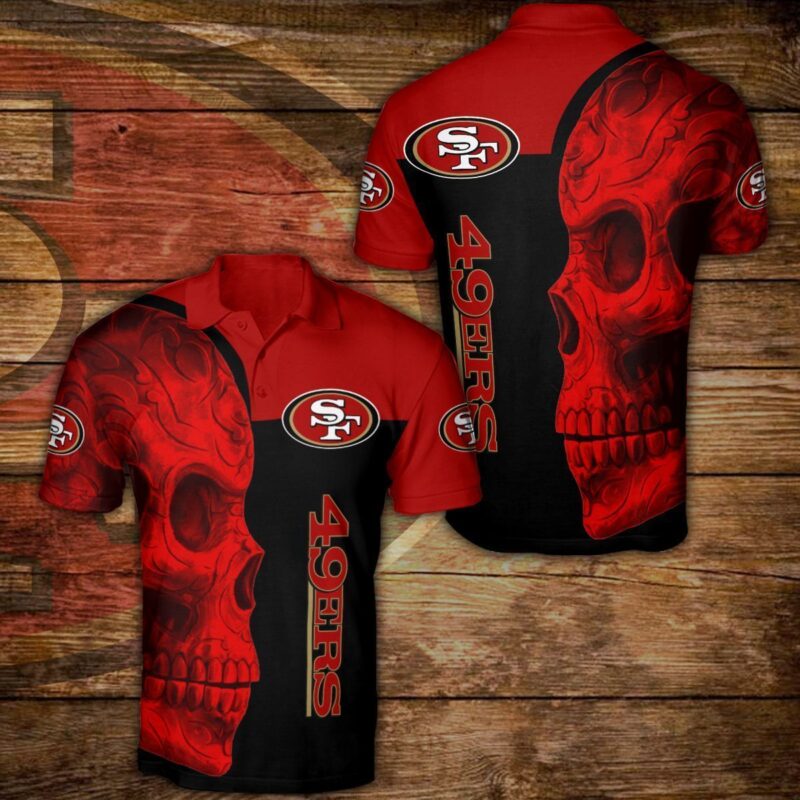 Sportswearmerch San Francisco 49ers NFL Polo T-Shirt For Fan - Sportswearmerch