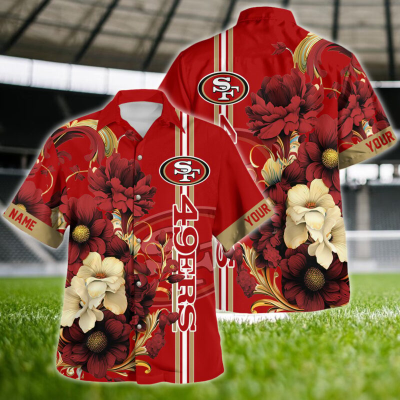 Sportswearmerch San Francisco 49ers New Personalized Hawaiian shirt for fan - Sportswearmerch