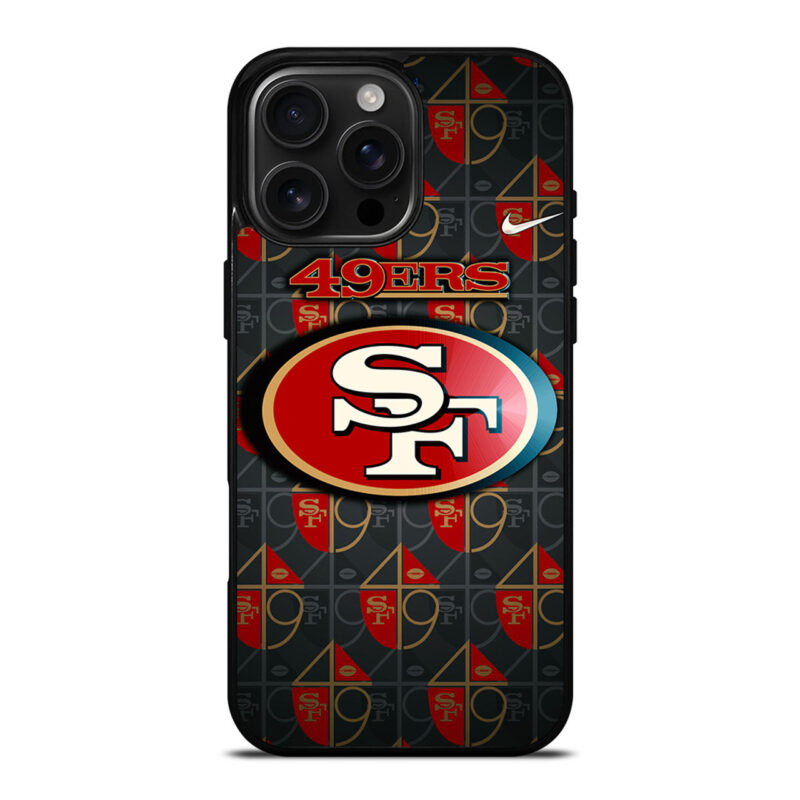 SAN FRANCISCO 49ERS NFL FOOTBALL TEAM LOGO iPhone 16 Pro Max Case