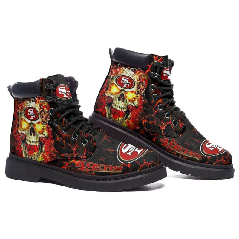 Sportswearmerch San Francisco 49ers NFL Classic Boots For Fan - Sportswearmerch