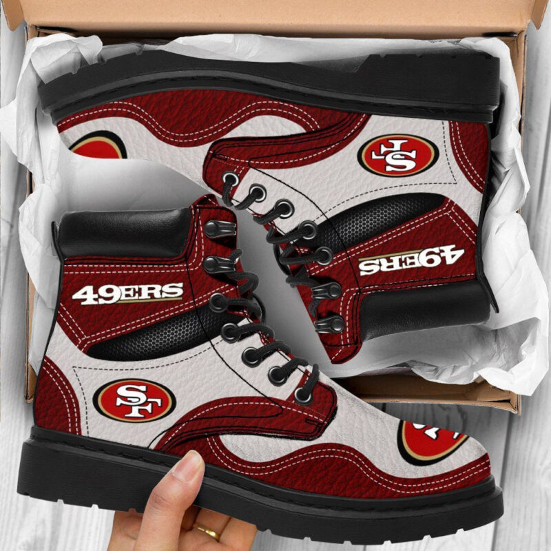 Sportswearmerch San Francisco 49ers NFL Classic Boots For Fan - Sportswearmerch