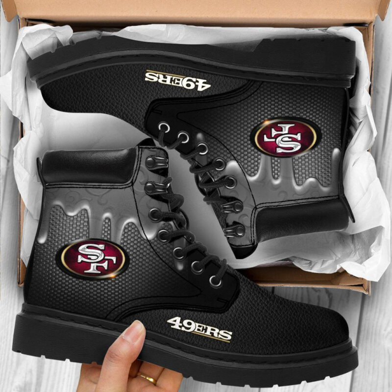 Sportswearmerch San Francisco 49ers NFL Classic Boots For Fan - Sportswearmerch