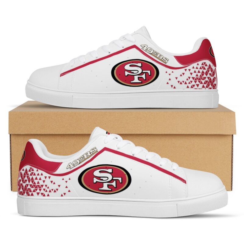San Francisco 49ers Football Stan Smith Shoes
