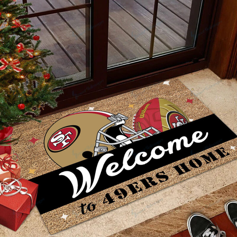 Sportswearmerch San Francisco 49ers NFL Doormat For Fan - Sportswearmerch