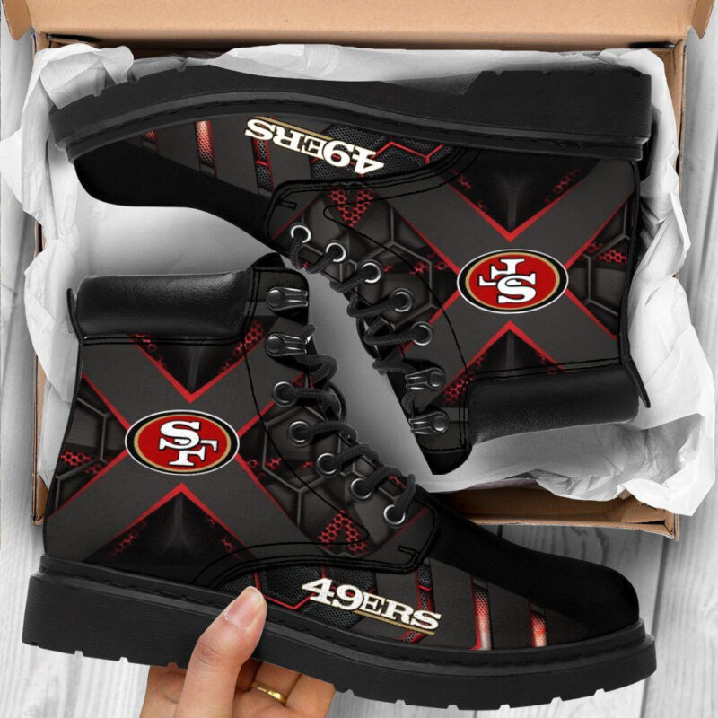 Sportswearmerch San Francisco 49ers NFL Classic Boots For Fan - Sportswearmerch