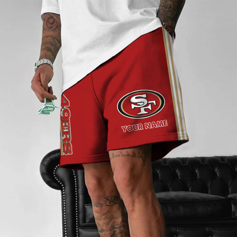 San Francisco 49ers NFL New Personalized Short Pants Gifts For Fans - Sportswearmerch