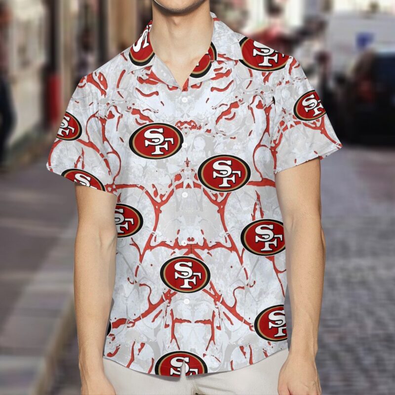 Sportswearmerch San Francisco 49ers NFL Personalized Button Shirt For Fan - Sportswearmerch