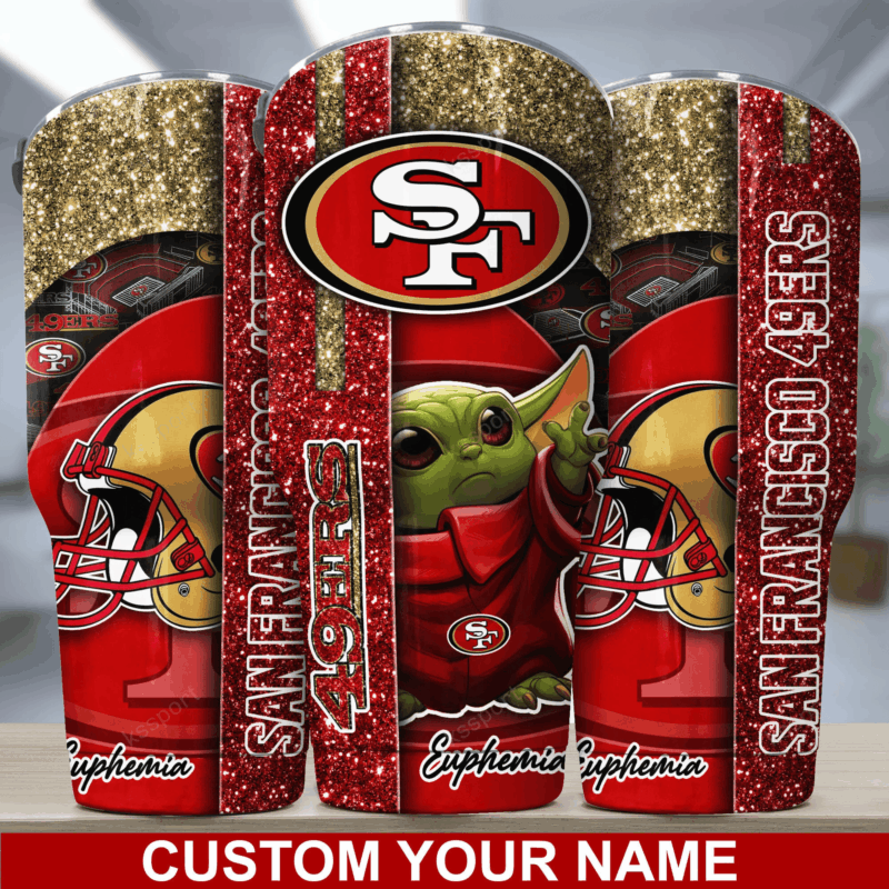 Sportswearmerch San Francisco 49ers NFL Tumbler For Fan - Sportswearmerch