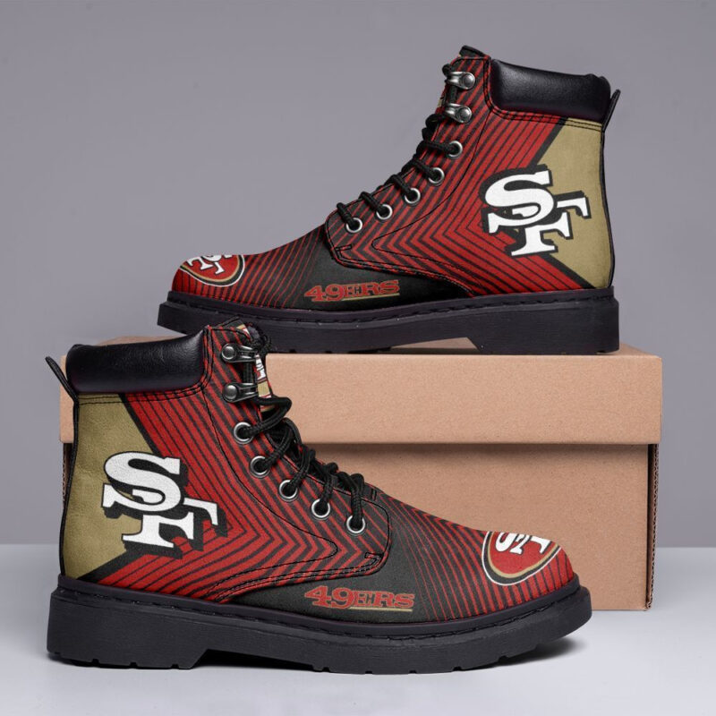 Sportswearmerch San Francisco 49ers NFL Classic Boots For Fan - Sportswearmerch