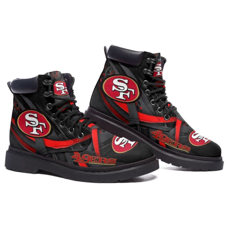 Sportswearmerch San Francisco 49ers NFL Classic Boots For Fan - Sportswearmerch