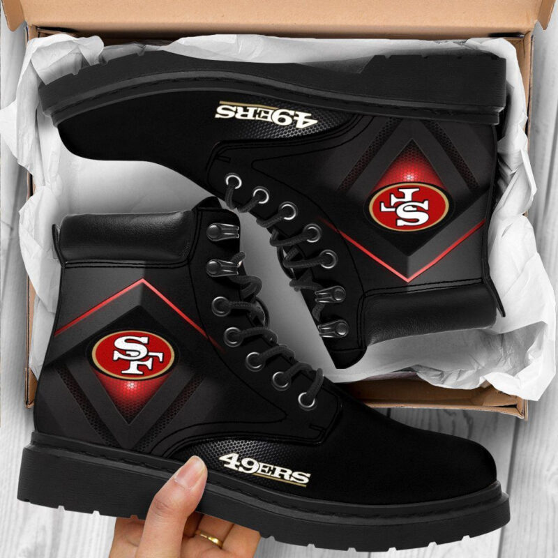 Sportswearmerch San Francisco 49ers NFL Classic Boots For Fan - Sportswearmerch