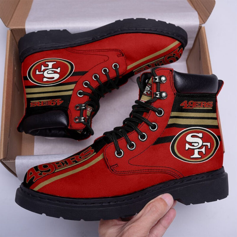 Sportswearmerch San Francisco 49ers NFL Classic Boots For Fan - Sportswearmerch