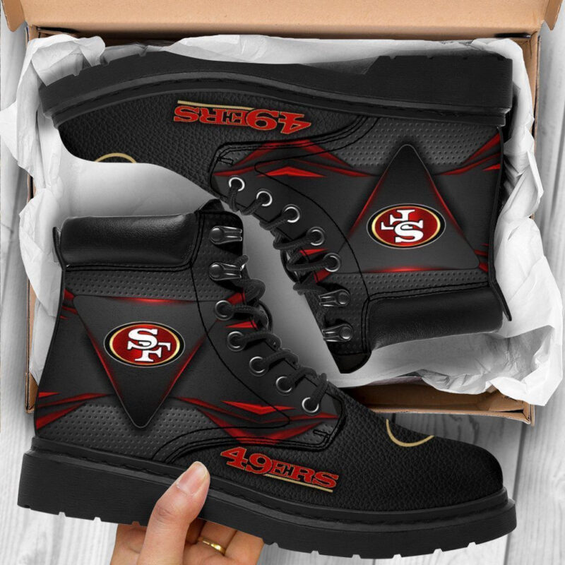 Sportswearmerch San Francisco 49ers NFL Classic Boots For Fan - Sportswearmerch