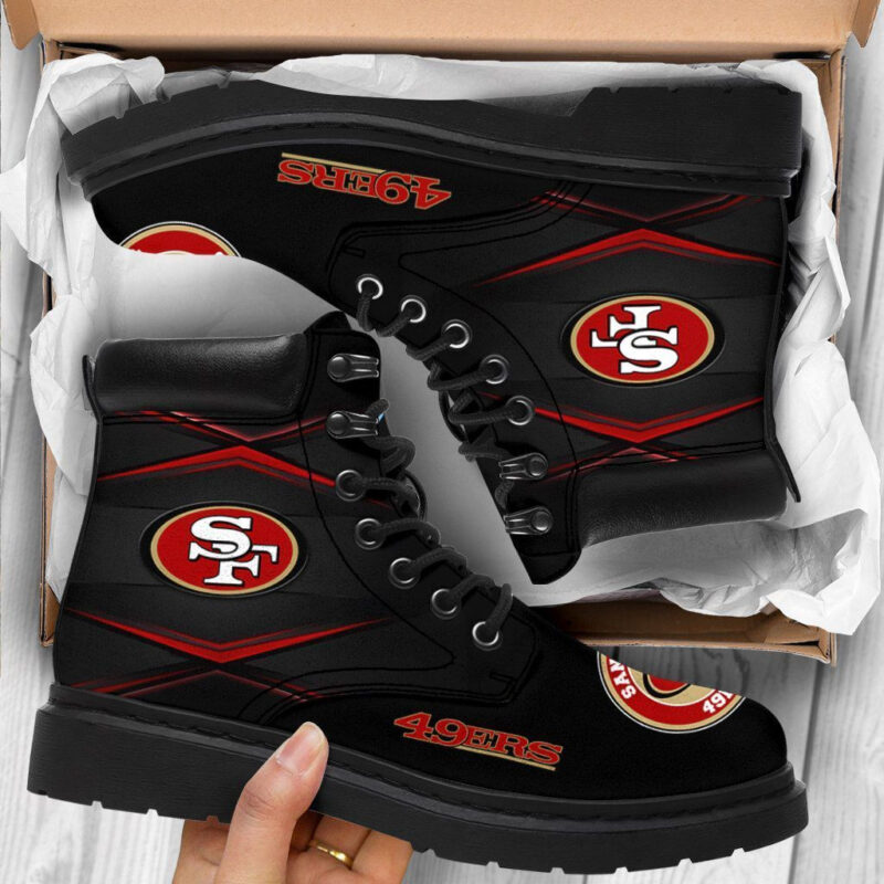 Sportswearmerch San Francisco 49ers NFL Classic Boots For Fan - Sportswearmerch