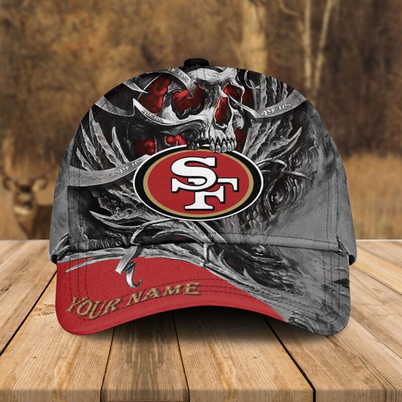 Sportswearmerch San Francisco 49ers NFL 3D Classic Cap Personalized Gift For Fans - Sportswearmerch