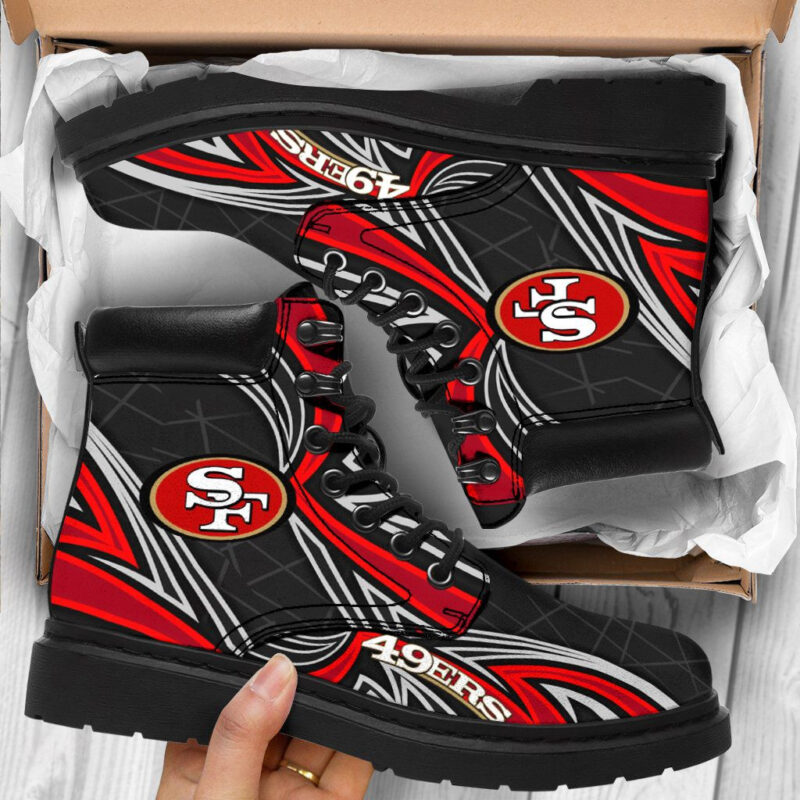 Sportswearmerch San Francisco 49ers NFL Classic Boots For Fan - Sportswearmerch
