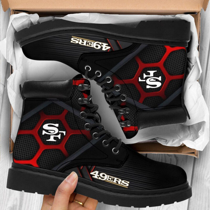 Sportswearmerch San Francisco 49ers NFL Classic Boots For Fan - Sportswearmerch