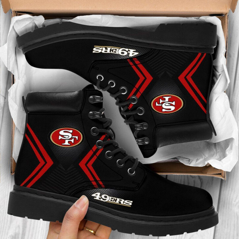 Sportswearmerch San Francisco 49ers NFL Classic Boots For Fan - Sportswearmerch