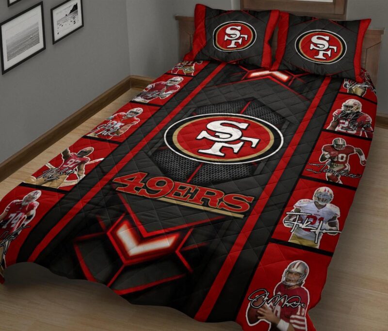 Sportswearmerch San Francisco 49ers NFL Quilt Set For Fan - Sportswearmerch