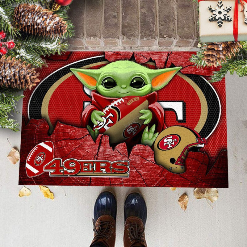 Sportswearmerch San Francisco 49ers NFL Doormat For Fan - Sportswearmerch