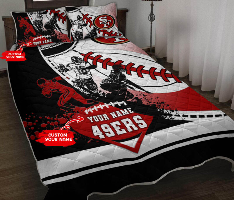 Sportswearmerch San Francisco 49ers NFL Quilt Set For Fan - Sportswearmerch