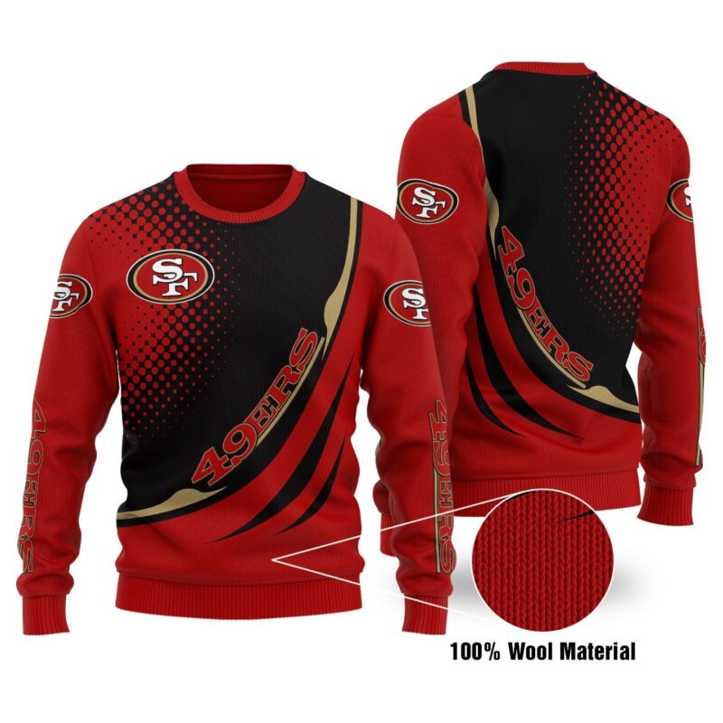 Sportswearmerch San Francisco 49ers NFL Ugly Sweater For Fan - Sportswearmerch