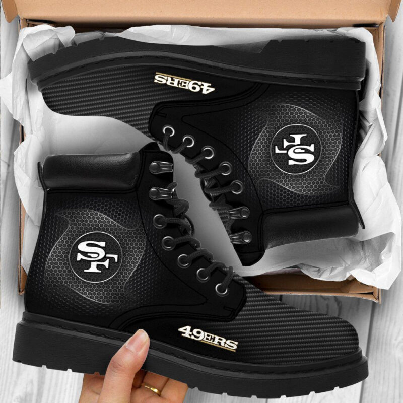 Sportswearmerch San Francisco 49ers NFL Classic Boots For Fan - Sportswearmerch