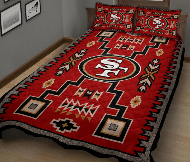 Sportswearmerch San Francisco 49ers NFL Quilt Set For Fan - Sportswearmerch