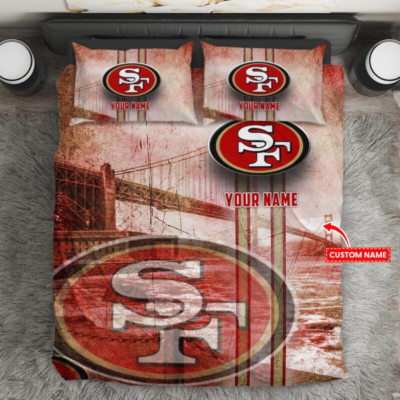 Sportswearmerch San Francisco 49ers NFL Quilt Set For Fan - Sportswearmerch