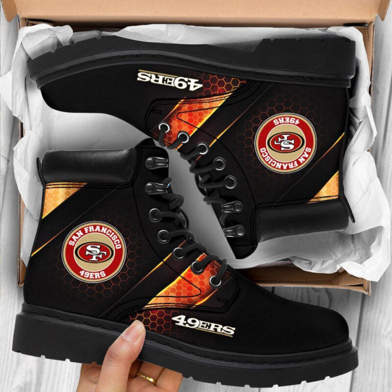 Sportswearmerch San Francisco 49ers NFL Classic Boots For Fan - Sportswearmerch
