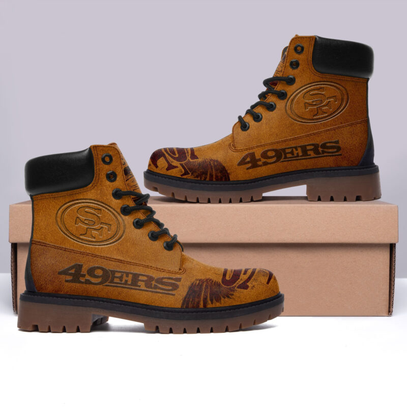 Sportswearmerch San Francisco 49ers NFL Classic Boots For Fan - Sportswearmerch
