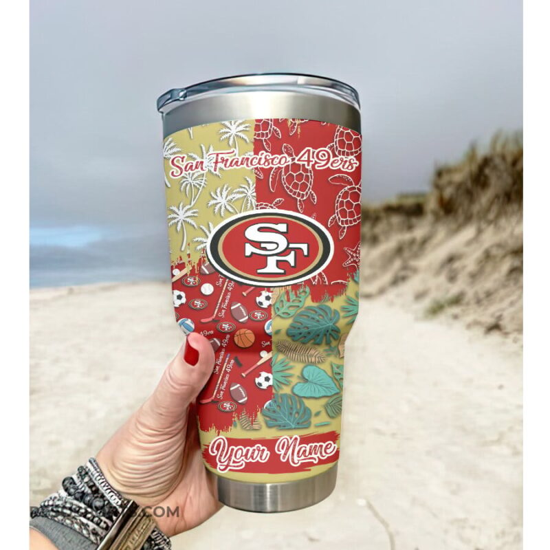 Sportswearmerch San Francisco 49ers NFL Tumbler 30Oz For Fans - Sportswearmerch