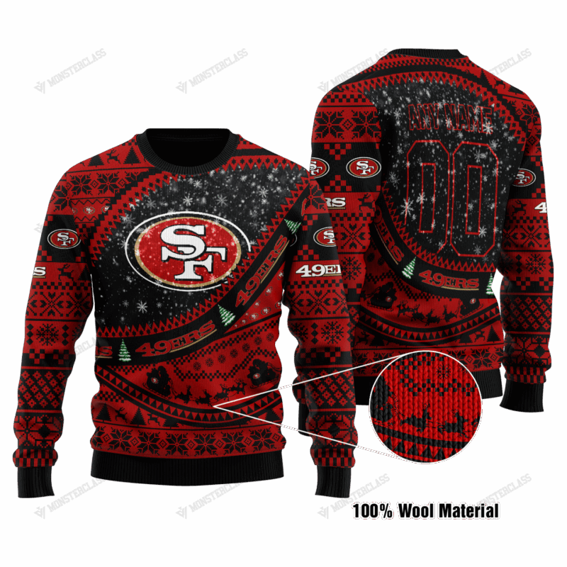 Sportswearmerch San Francisco 49ers NFL Ugly Sweater For Fan - Sportswearmerch