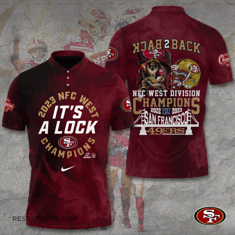 Sportswearmerch San Francisco 49ers NFL Polo Shirt For Fans - Sportswearmerch