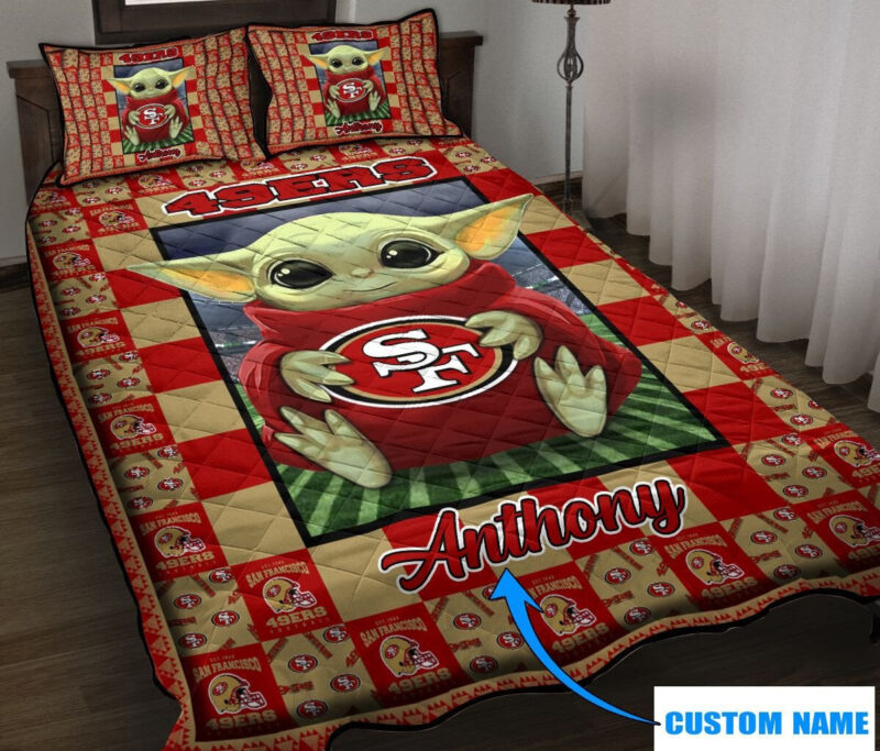 Sportswearmerch San Francisco 49ers NFL Quilt Set For Fan - Sportswearmerch
