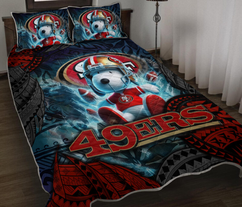 Sportswearmerch San Francisco 49ers NFL Quilt Set For Fan - Sportswearmerch