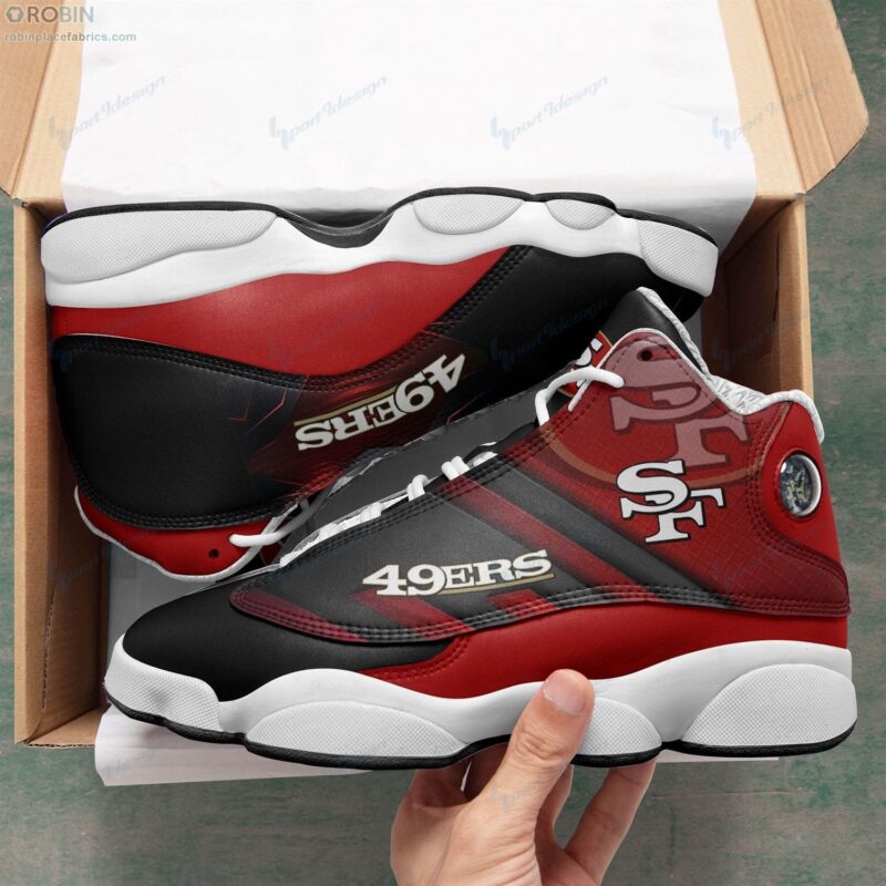 San Francisco 49ers Air JD13 Sneakers