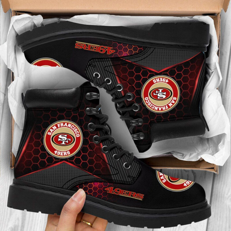 Sportswearmerch San Francisco 49ers NFL Classic Boots For Fan - Sportswearmerch