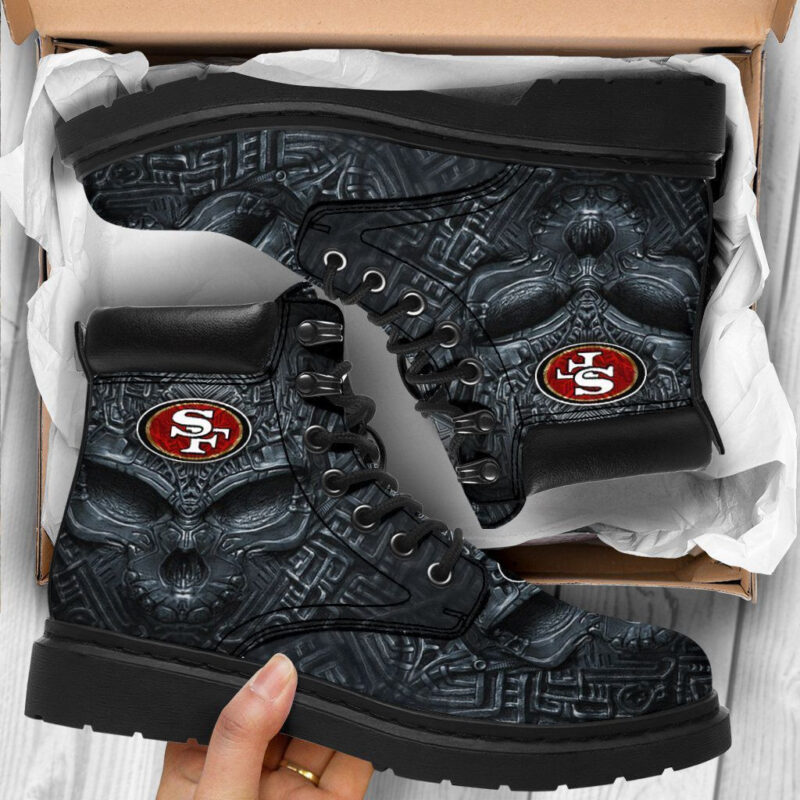 Sportswearmerch San Francisco 49ers NFL Classic Boots For Fan - Sportswearmerch
